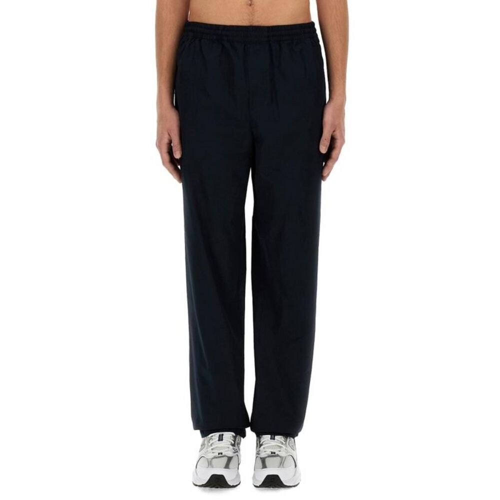 ASPESI Men's Relaxed Fit Elastic Waist Trousers Men BLUE Pants